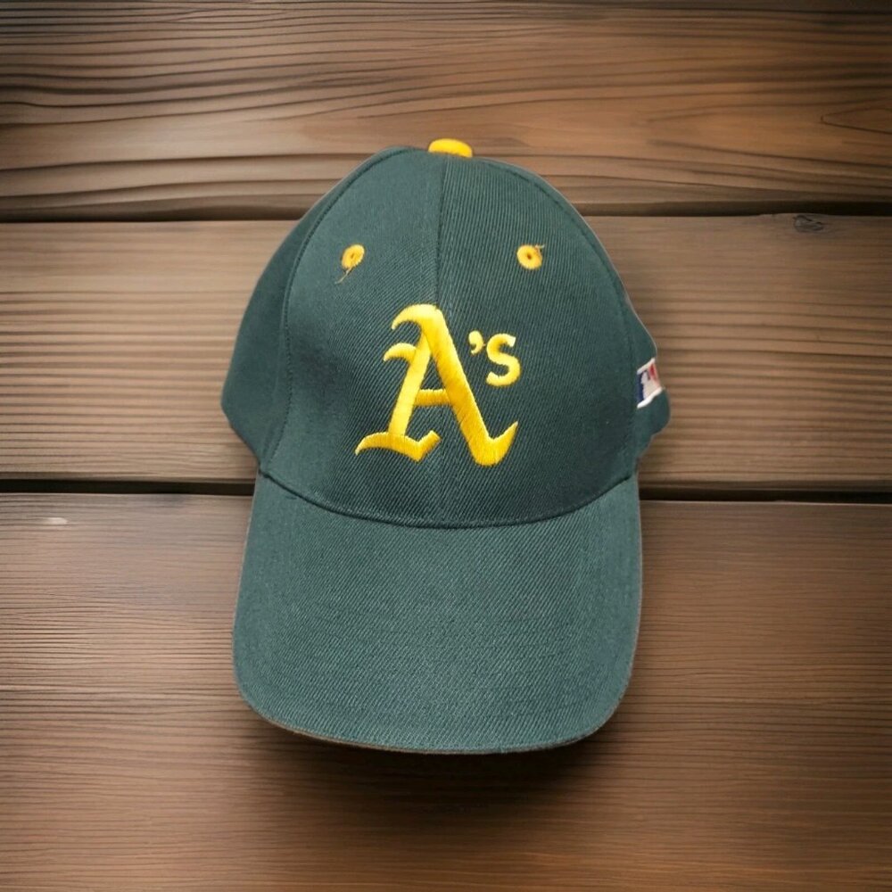 Oakland A’s Cap Hat DK‎ Green Polyester Adjustable MLB-300CSB